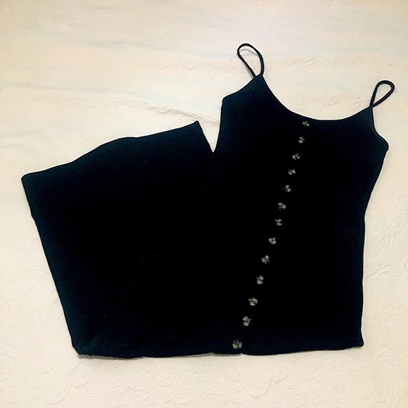 H&M Black MIDI Dress - Picture 1 of 3